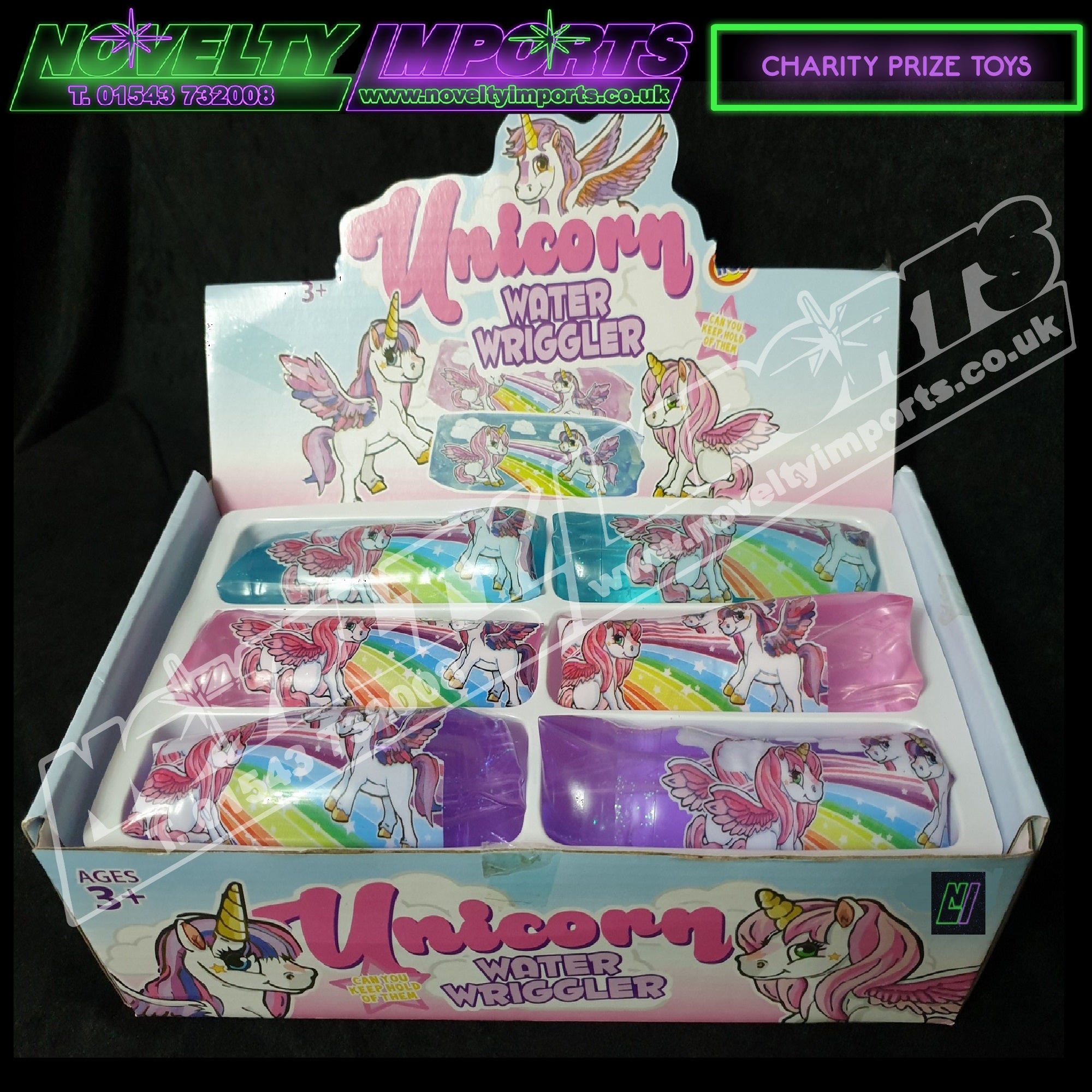 Unicorn Water Wriggler Slippy Snake Toy – Novelty Imports UK