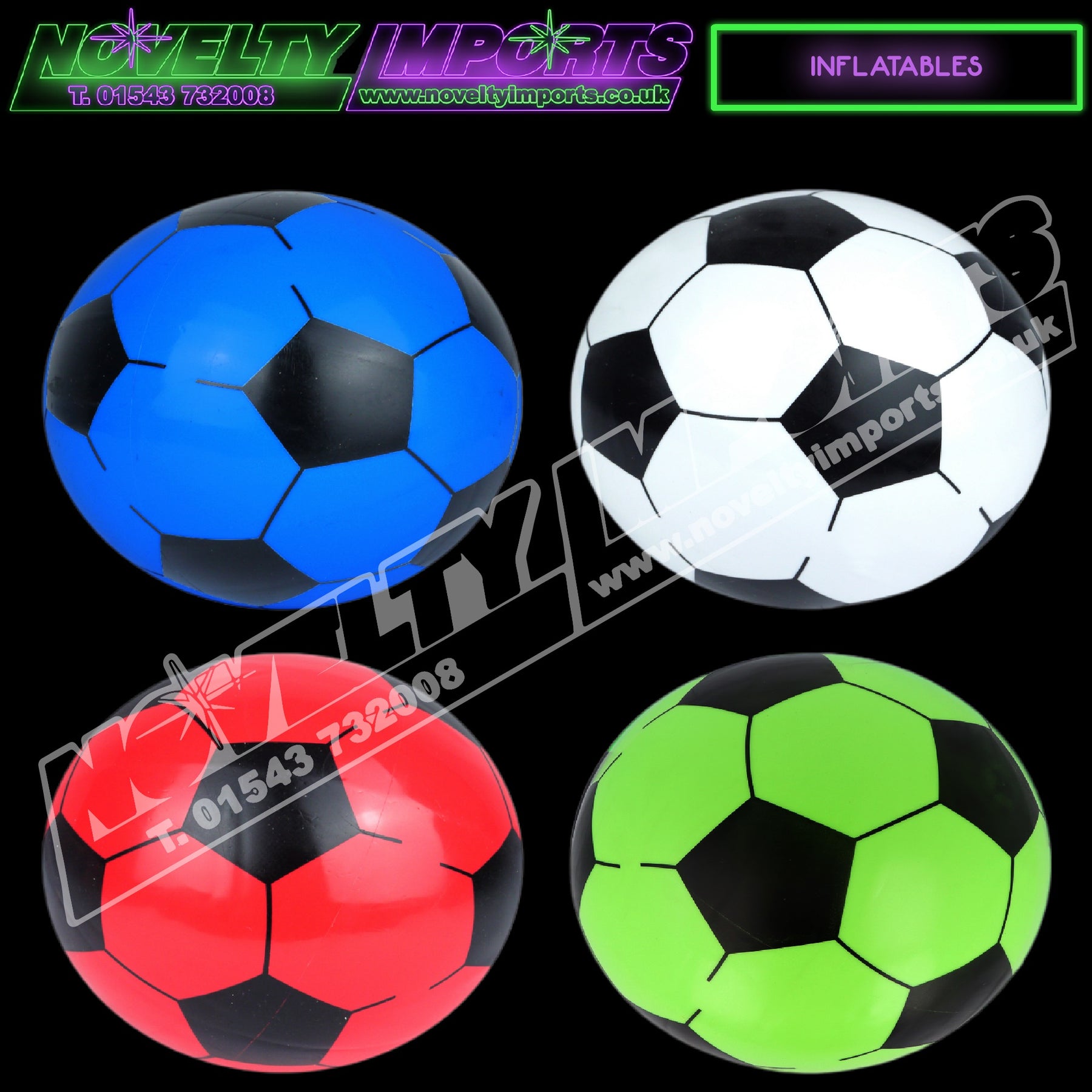 PVC Fly Away Inflatable Light Weight Prize Football – Novelty Imports UK